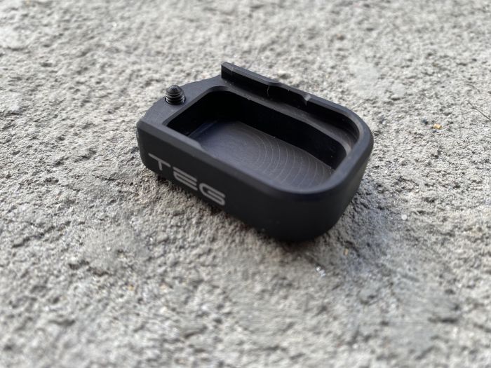 Збільшена п’ятка MagBase +2 Standart gen.2 для Glock